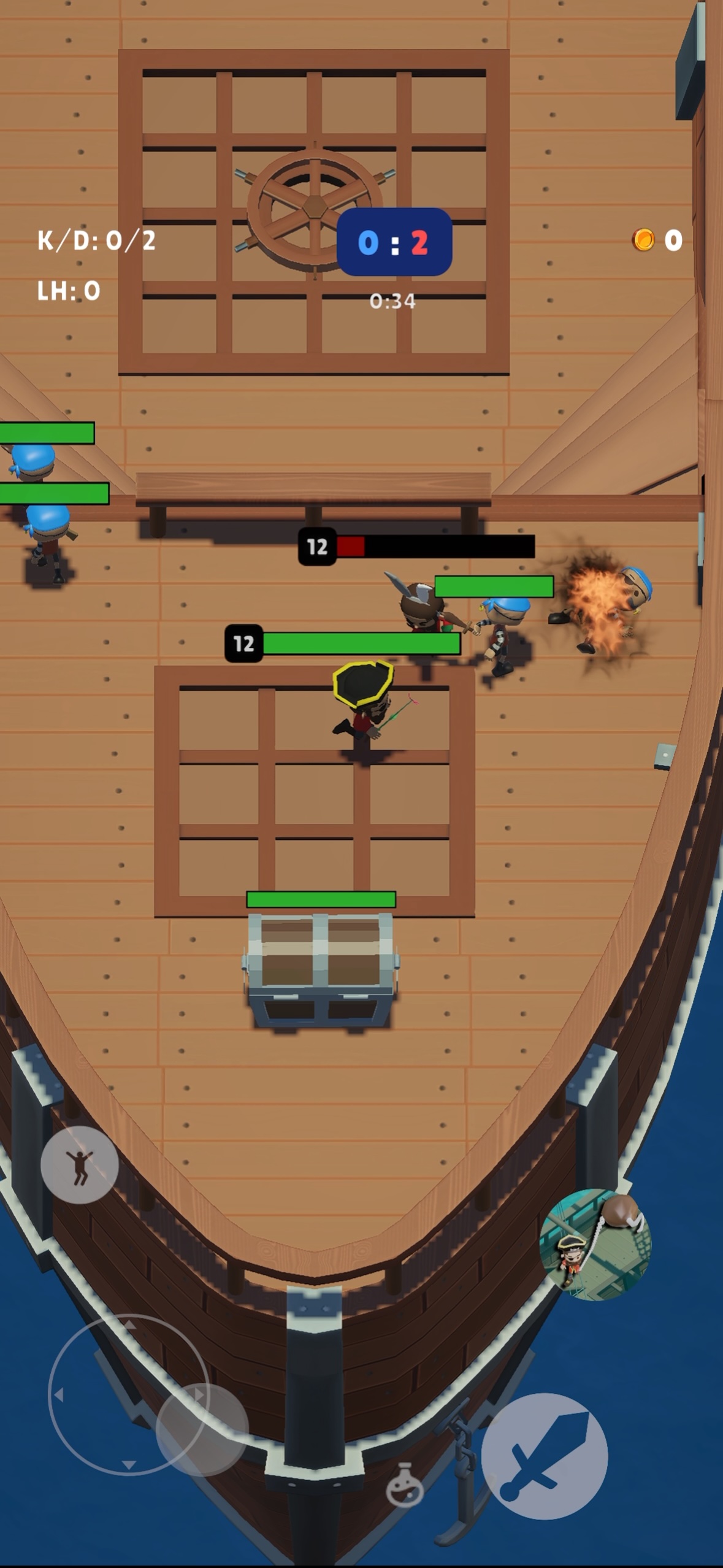 Pudge the Pirate gameplay